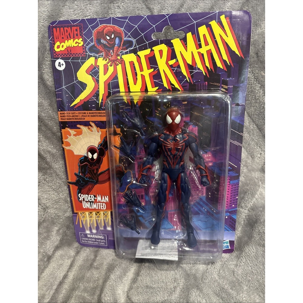 Marvel Legends Spider-Man Unlimited Retro Spiderman 6" Action Figure Hasbro 2025